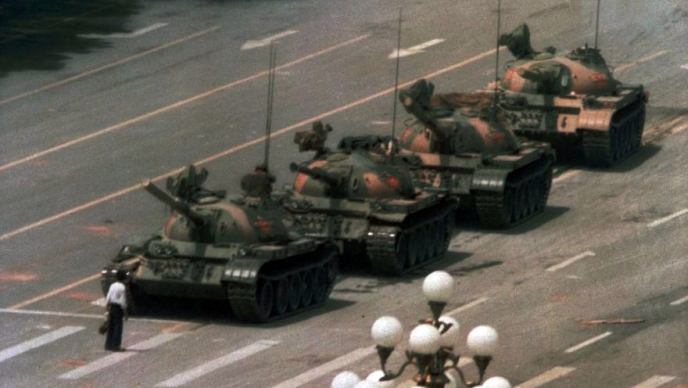 Tienanmen 1989-l’homme face aux chars