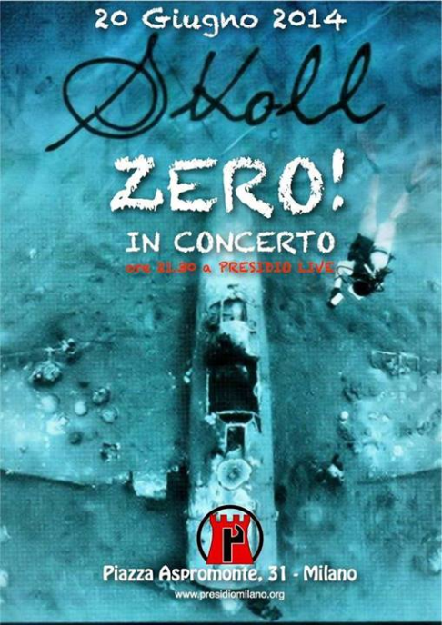 20 juin 2014, Milan-concert de Skoll et Zero