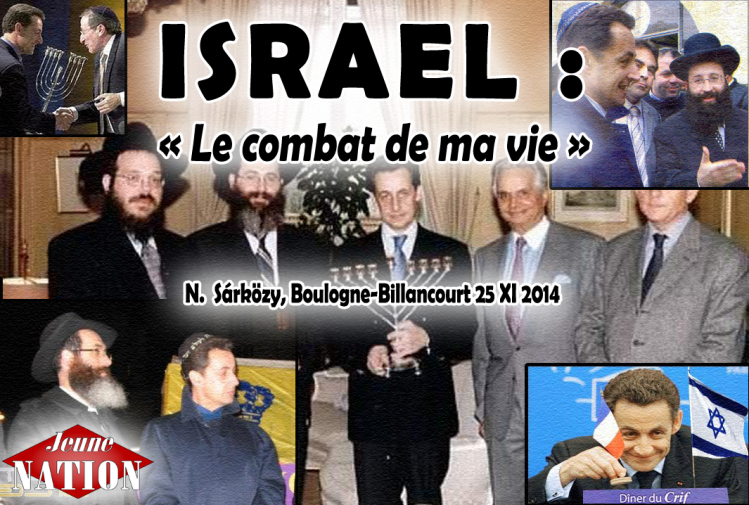 Nicolas, Jean, Pierre... Le tropisme juif est très répandu dans la famille Sárközy : "Israël est le combat de ma vie" avait déclaré le père.