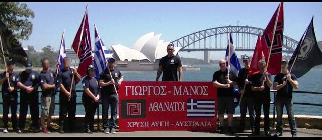 Depuis l'Australie, des expatriés grecs se sont réunis en mémoire de deux héros.