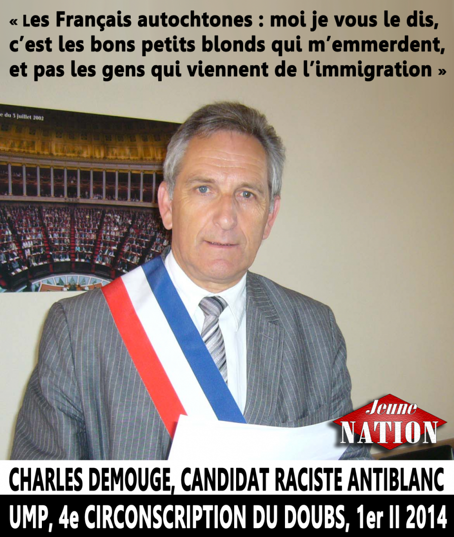 charles-Demouge-raciste antiblanc