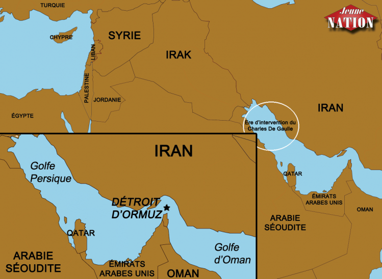 détroit d'ormuz Iran Syrie Irak-