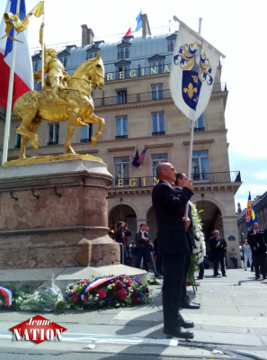 Pour oublier les infamies du "Piss Christ", François Veyret-Passini porte haut les couleurs de Jeanne d'Arc