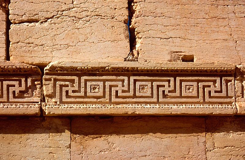 Frise grecque à Palmyre