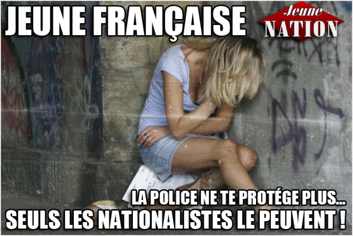 viol jeune française-police_nationalistes-jeune_nation-