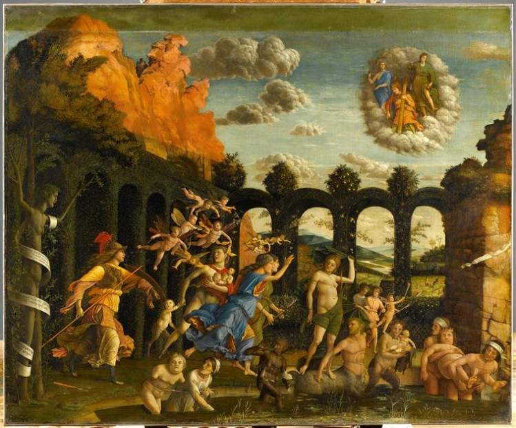 Andrea Mantegna, Minerve chassant les Vices du jardin de la Vertu
