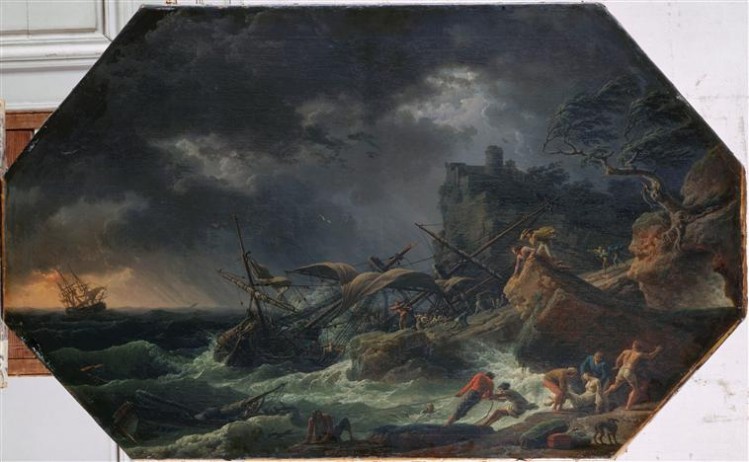 Joseph Vernet, Les Quatre parties du jour - le midi ou la tempête, 1762