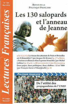 Lectures française n° 709