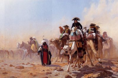 Napoléon en Egypte par Jean-Léon Gérome