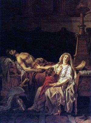 449px-Jacques-Louis_David-_Andromache_Mourning_Hector