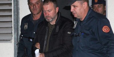 Montenegro, Podgorica, 17.10.2016. Arrest Dikic Bratislav photo E-Stock Petar Jovanovic