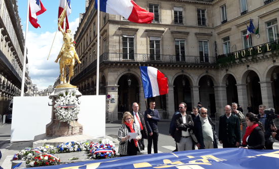 Intervention d’Irène Dimopoulou-Pappa lors de l’hommage à Jeanne d’Arc 2017 (vidéo)
