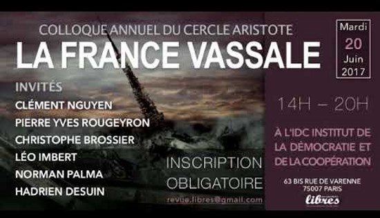 Christophe Brossier – La France vassale des GAFA (vidéo)