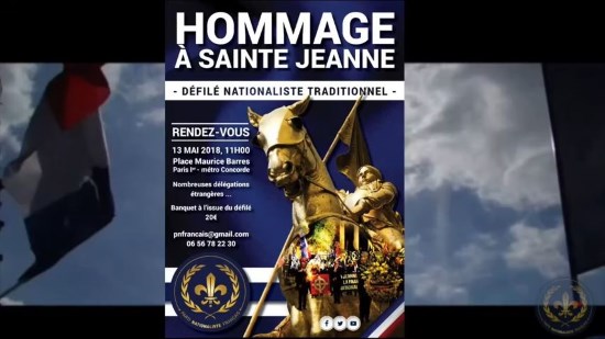 Vidéo d’annonce de l’hommage traditionnel à Jeanne d’Arc 2018