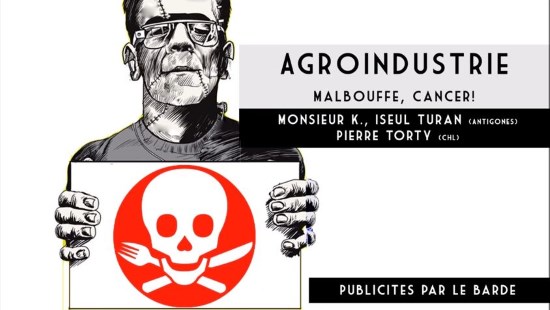 Orages d’acier – Agro-industrie, malbouffe, cancer ! (audio)