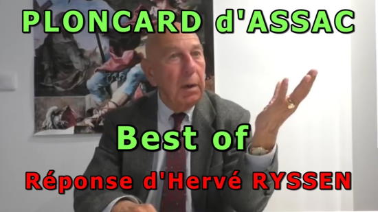 Ploncard d’Assac Best of – Hervé Ryssen (vidéo)