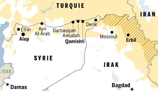 Syrie : La Jezireh, convoitée par la force kurde, menacée par la Turquie – SOS Chrétiens d’Orient (vidéo)