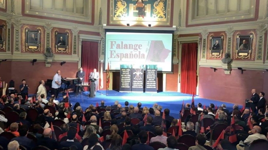 Commémoration unitaire du 86e anniversaire de la « Falange Española de las Jons » (vidéos)