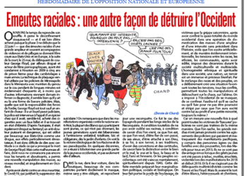 Emeutes raciales : une autre façon de détruire l’Occident